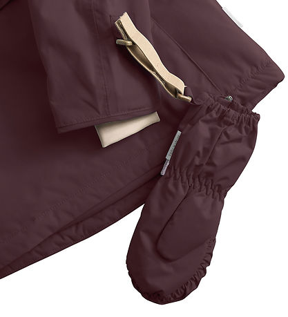 Mini A Ture Luffer m. Fleece - MatCesar - Fudge Aubergine