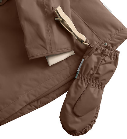 Mini A Ture Luffer m. Fleece - MatCesar - Chestnut Brown