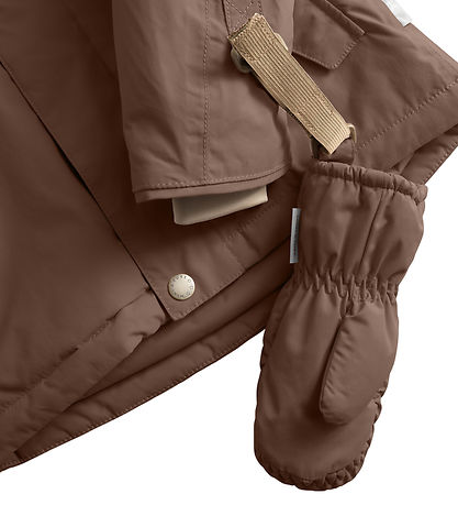 Mini A Ture Luffer m. Fleece - MatCordt - Chestnut Brown