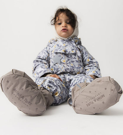 Mini A Ture Overtrækssko m. Fleece - MatWinn - Grey Brown