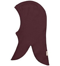 Mini A Ture Elefanthue - 1-lags - Uld - MatKea - Fudge Aubergine