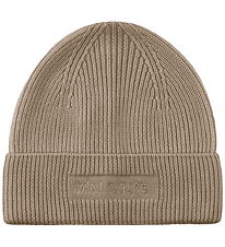 Mini A Ture Hue - Strik - Uld - MatBoje - Grey Brown
