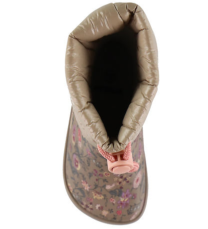 Wheat Termostøvler - Barefoot - Rubber - Portabella Flowers