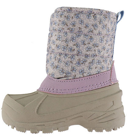 Wheat Vinterstøvler - Winty - Lilac Blue Flowers