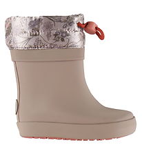 Wheat Termostøvler - Arden - Barefoot - Rubber - Golden Flowers