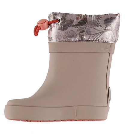 Wheat Termostøvler - Arden - Barefoot - Rubber - Golden Flowers