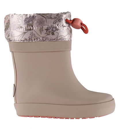 Wheat Termostøvler - Arden - Barefoot - Rubber - Golden Flowers