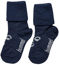 Hummel Strømper - Uld - HmlMini - Ombre Blue