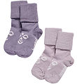Hummel Strømper - Uld - 2-pak - HmlMini - Gray Ridge/Cloud Gray