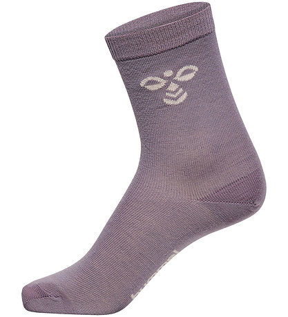 Hummel Strømper - Uld - 2-pak - HmlJR - Gray Ridge/Cloud Gray
