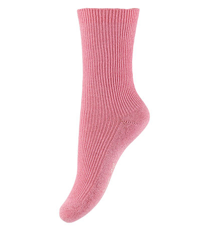 Konges Sløjd Strømper - 2-pak - Rib - Rose Mix m. Glitter