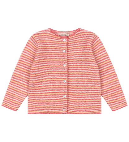 Konges Sløjd Cardigan - Bomuld/Uld - Pipo - Multi Stribe