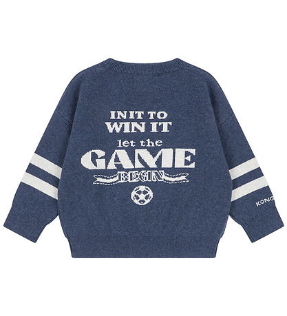 Konges Sløjd Bluse - Lapis - Uld/Bomuld - Dark Navy