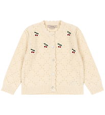 Konges Sløjd Cardigan - Cocolo - Strik - Buttercream