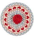 Konges Sløjd Hue - Ud/Polyamid - Belou Beret - Heart