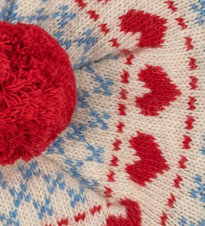 Konges Sløjd Hue - Ud/Polyamid - Belou Beret - Heart