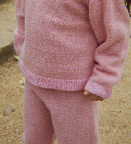 Konges Sløjd Bukser - Uld - Berle - Purple/Pink Dolphin