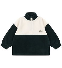 Konges Sløjd Fleecetrøje - Tavi - Half Zip - Scarab