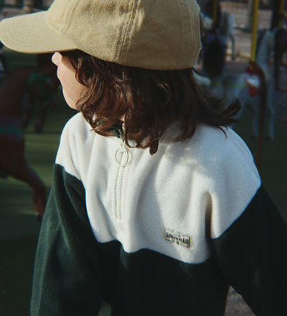 Konges Sløjd Fleecetrøje - Tavi - Half Zip - Scarab