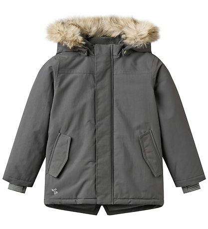 Wheat Vinterjakke -  Kasper - Dark Charcoal