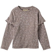 Wheat Bluse - Belinda - Purple Plum Paisley