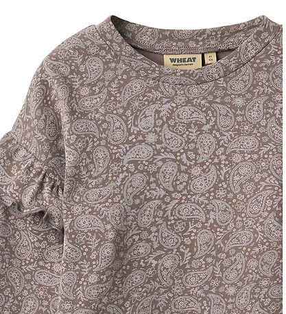 Wheat Bluse - Belinda - Purple Plum Paisley