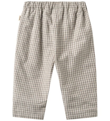 Wheat Bukser - Arne - Greybrown Check
