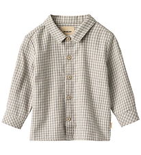 Wheat Skjorte - Oscar - Greybrown Check