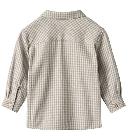 Wheat Skjorte - Oscar - Greybrown Check
