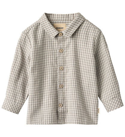 Wheat Skjorte - Oscar - Greybrown Check