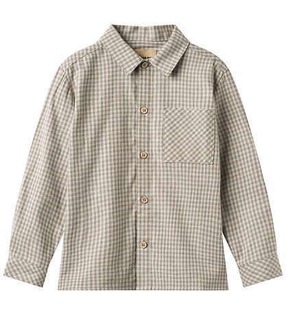 Wheat Skjorte - Oscar - Greybrown Check