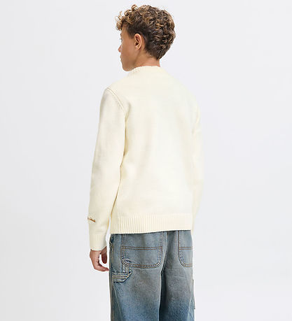 Jack & Jones Bluse - Strik - JorNorrebro - Sea Salt