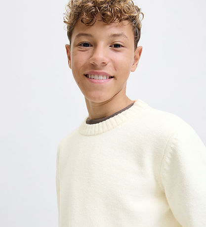 Jack & Jones Bluse - Strik - JorNorrebro - Sea Salt