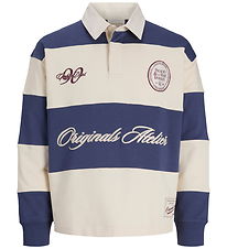 Jack & Jones Sweatshirt - Polo - JorSalamanco - Crown Blue