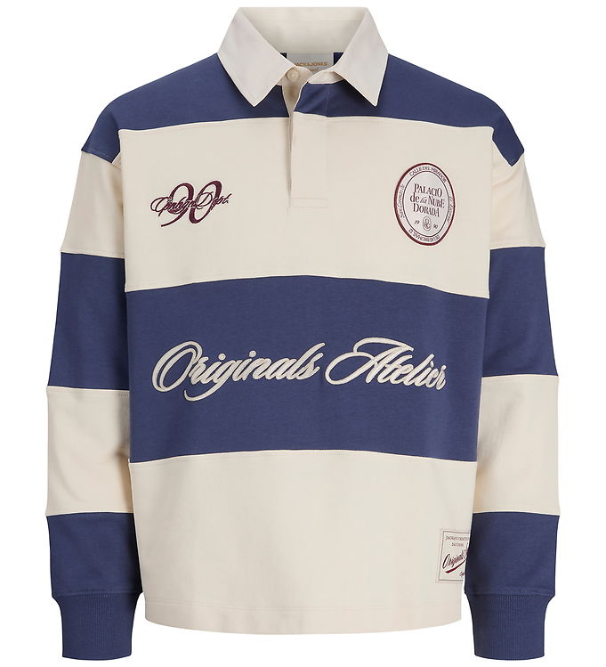 Jack & Jones Sweatshirt - Polo - JorSalamanco - Crown Blue