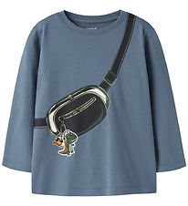 Name It Bluse - NmmOniels - Blue Mirage