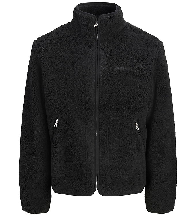 Jack & Jones Fleecejakke - Teddy - JwhNorrebro - Sort