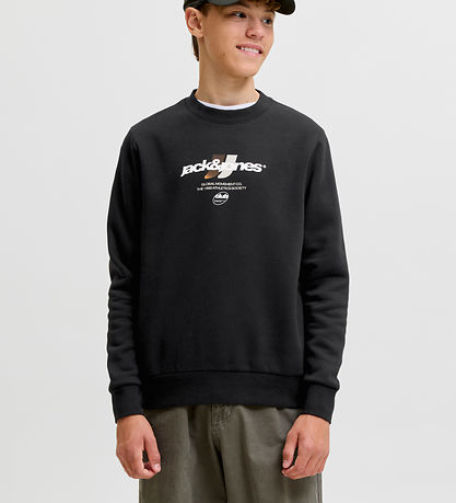 Jack & Jones Sweatshirt - JcoClub - Sort