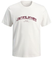 Jack & Jones T-shirt - JjAvery - Cloud Dancer
