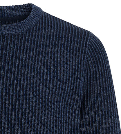 Jack & Jones Bluse - Strik - JjeDover - Sky Captain
