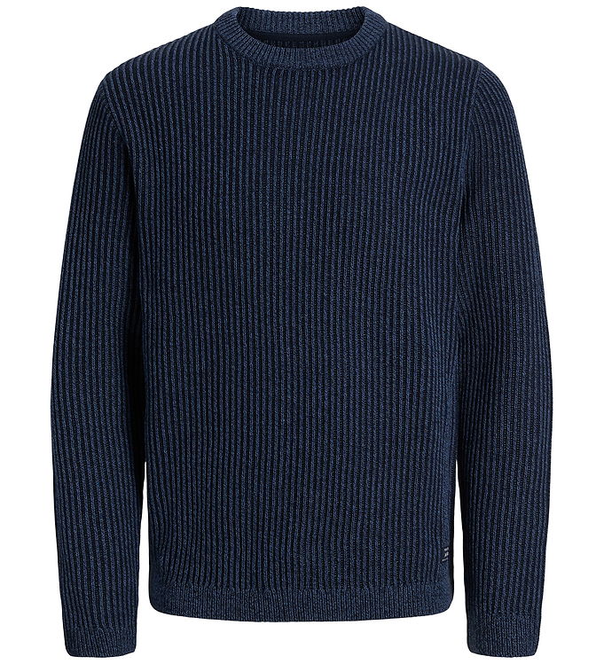 Jack & Jones Bluse - Strik - JjeDover - Sky Captain