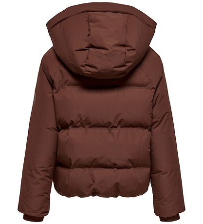 Kids Only Dynejakke - Noos - KogEllie - Brown Stone