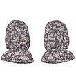 Wheat Luffer - Baby - Muffu - Dark Charcoal Flowers