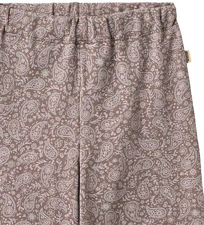 Wheat Bukser - Ela - Purple Plum Paisley