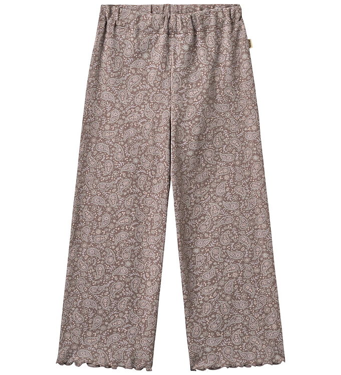 Wheat Bukser - Ela - Purple Plum Paisley