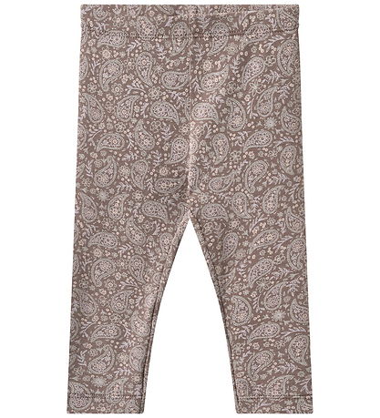 Wheat Leggings - Jules - Purple Plum Paisley
