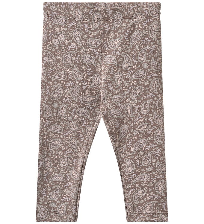 Wheat Leggings - Jules - Purple Plum Paisley