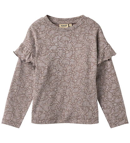 Wheat Bluse & Bukser - Set - Belinda - Purple Plum Paisley