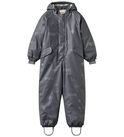 Wheat Flyverdragt - Wintersuit Ludo - Reflective Jacquard