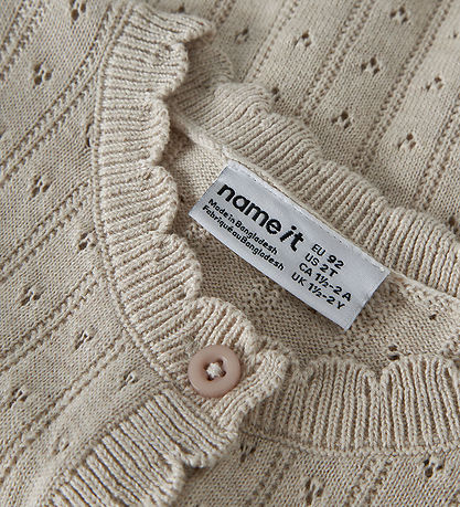 Name it Cardigan - Strik - NmfOlin - Peyote Melange